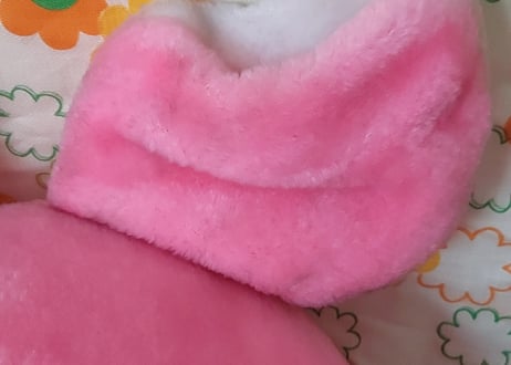 みかんのスタイが可愛い🍊うさぎのぬいぐるみ