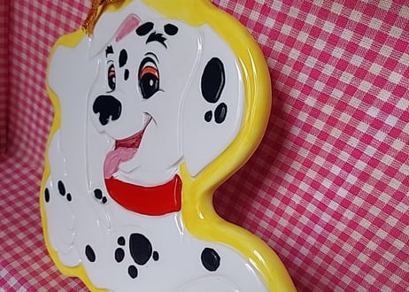 Disney❤101匹わんちゃん陶器の壁掛け