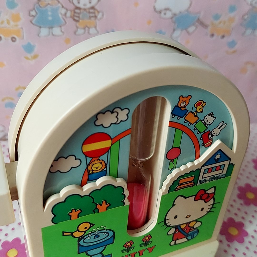1976年・キティちゃんの回転砂時計 | あんちーくKIDAN STORE