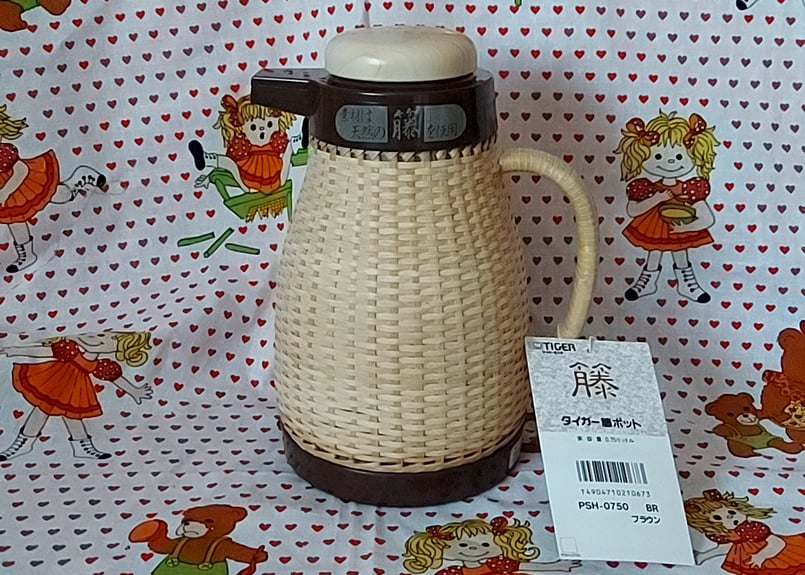 TIGER・籐の魔法瓶ポット | あんちーくKIDAN STORE
