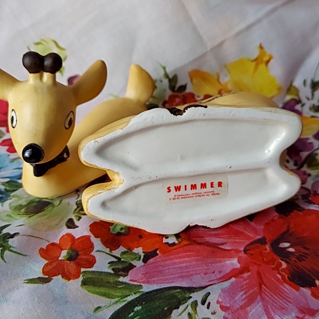 SWIMMER・瀬戸陶器、バンビの小物入れ | あんちーくKIDAN STORE