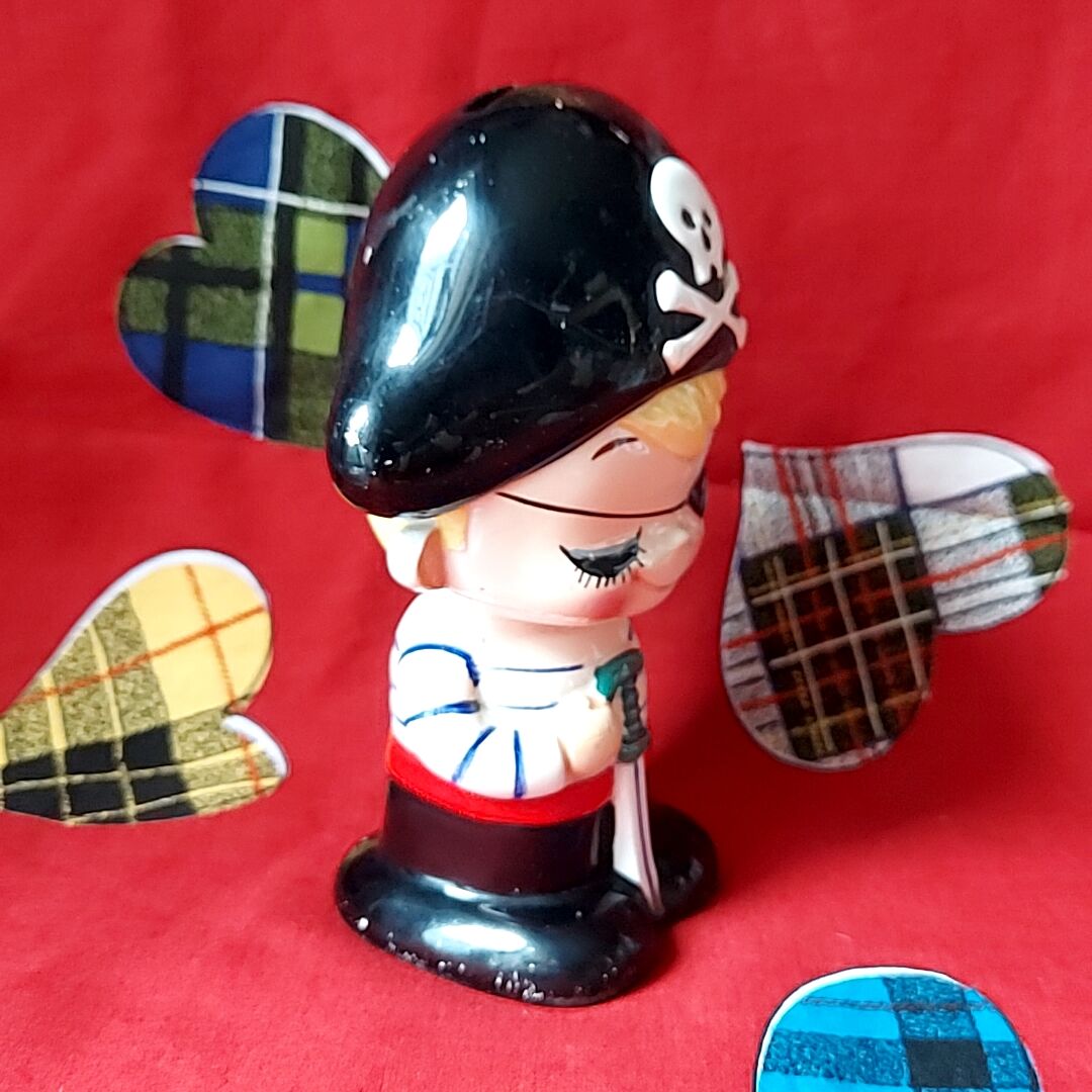 内藤ルネ・キャプテンキッド💎貯金箱 | あんちーくKIDAN STORE