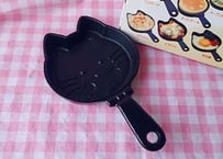 鉄製の猫のグリルパン🐱