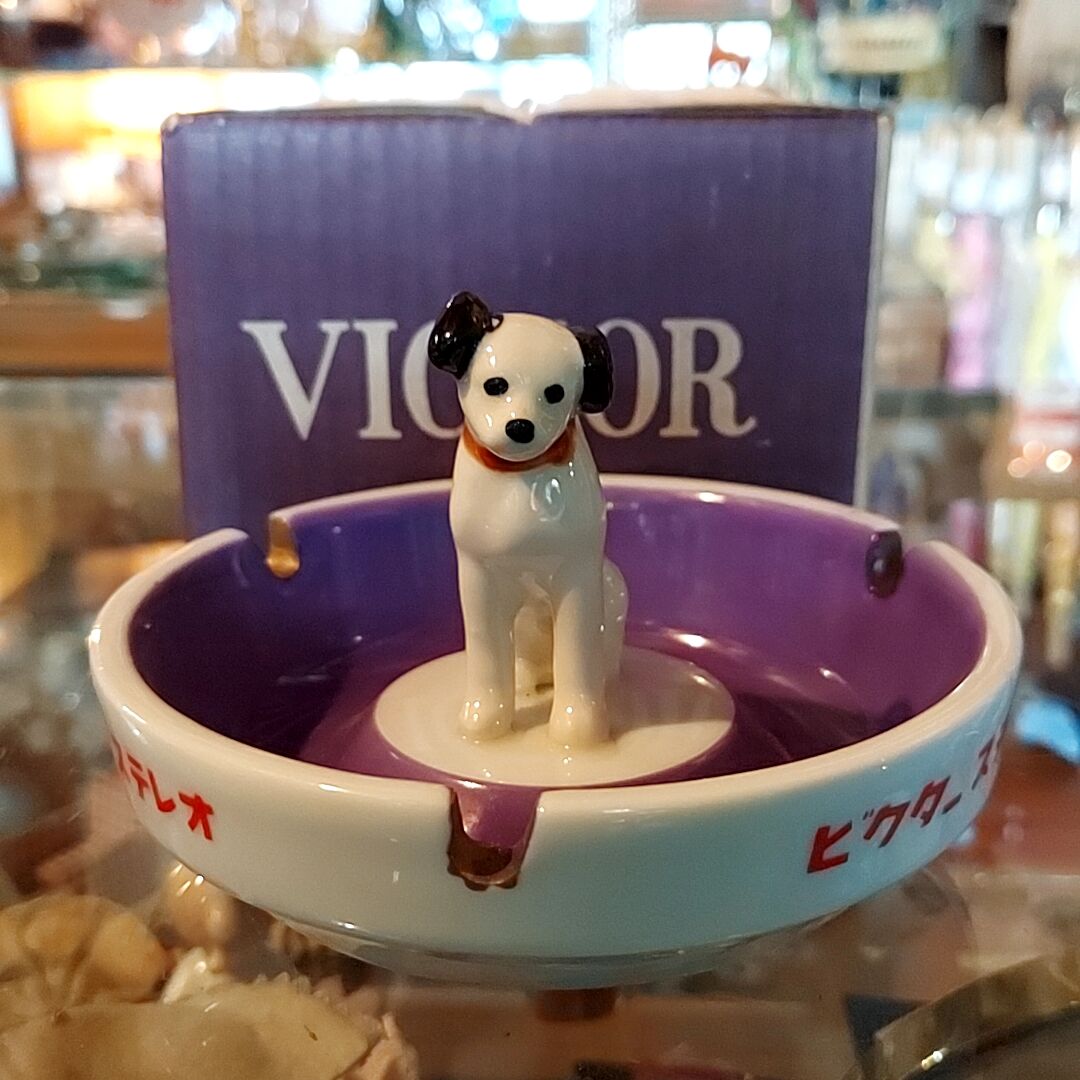 希少6枚セット ヴィンテージ 銅製ミニ灰皿 スコッティドッグ トレイ 犬 箱付き!!Victor犬。ニッパー灰皿 | あんちーくKIDAN STORE