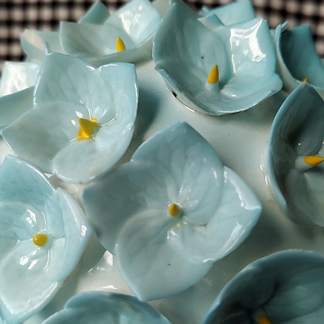 陶器の紫陽花ランプ | あんちーくKIDAN STORE