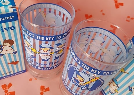 1988年SANRIO・ギミーファイブノベルティグラス