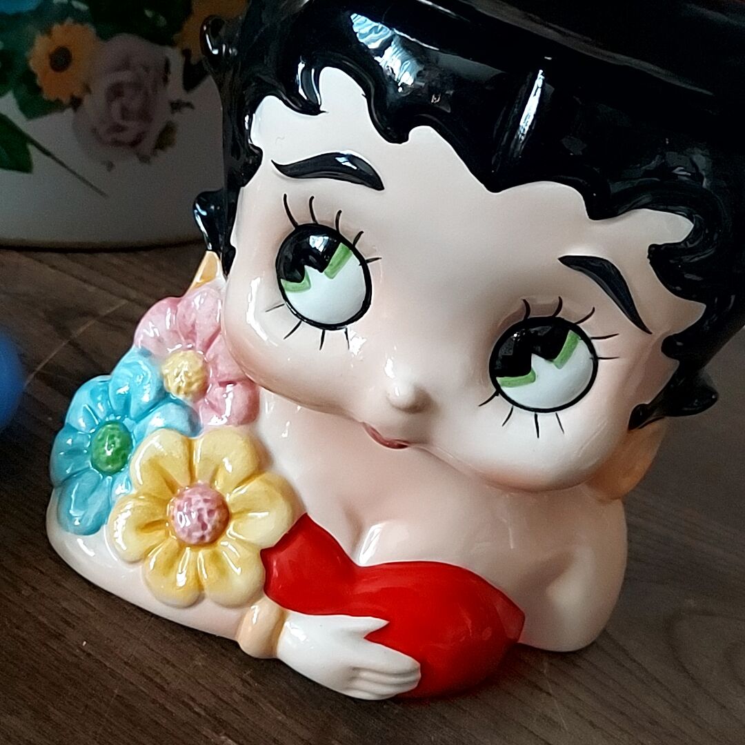 ベティーブープ💐陶器のポット | あんちーくKIDAN STORE
