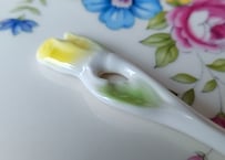 薔薇のミルク硝子フォーク