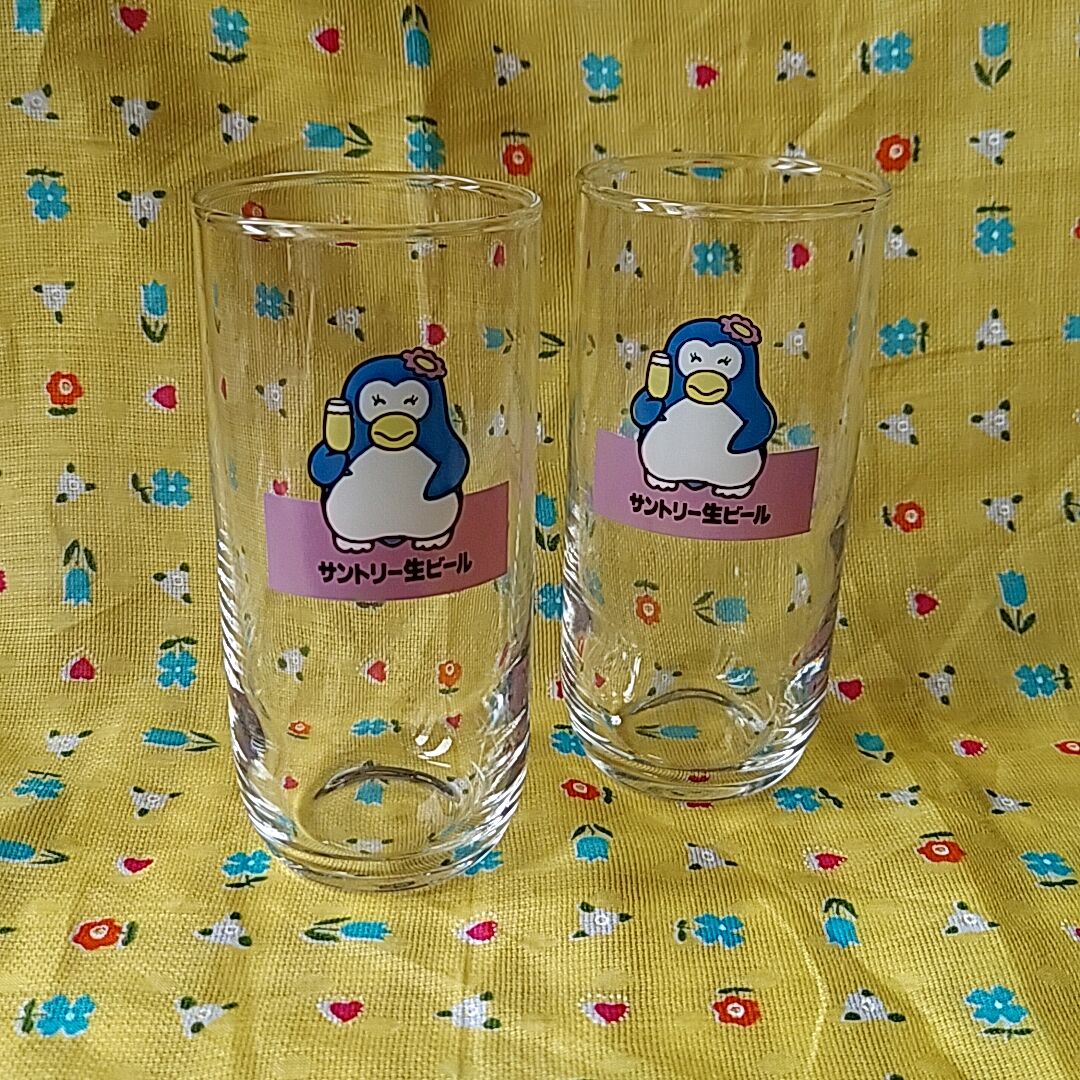 80年代・パピプペンギンズ🐧サントリーグラス ガール | あんちー