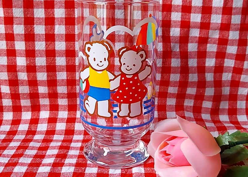 池田銀行×ファミリア・ノベルティグラス | あんちーくKIDAN STORE