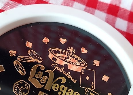 U.S.A🃏ラスベガスプラスティックコースター