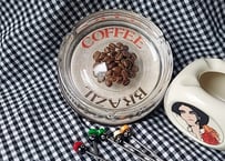 コーヒー豆の入った☕閉じ込め灰皿
