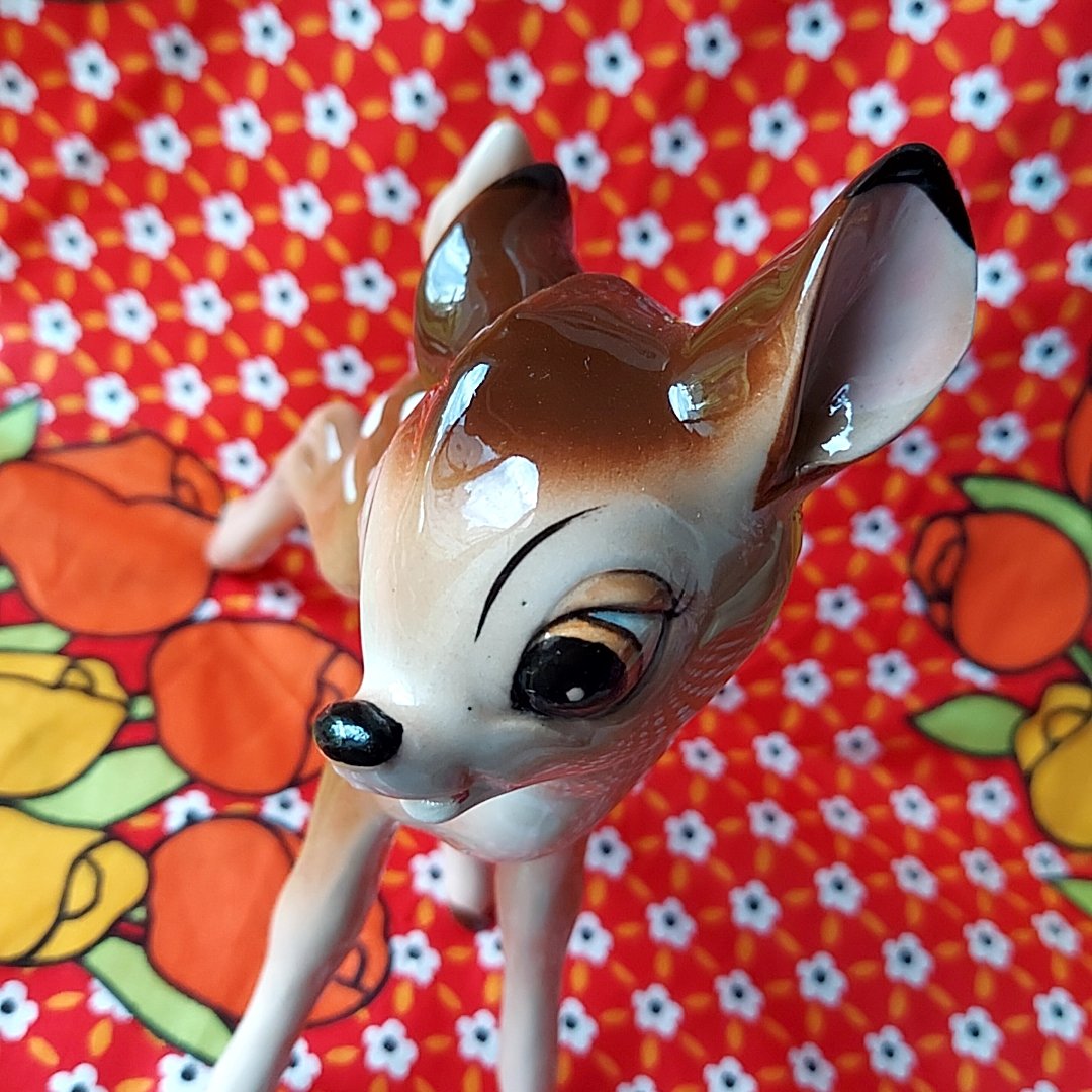 Disney - Disneyバンビ&amp;トンスケ陶器 SAKURAYA】KATOKOGEI 加藤工芸 ガーデン スタチュー Disney