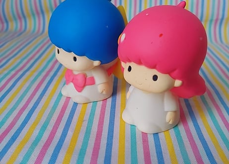 1989年SANRIO🎀キキララちゃんのソフビ人形