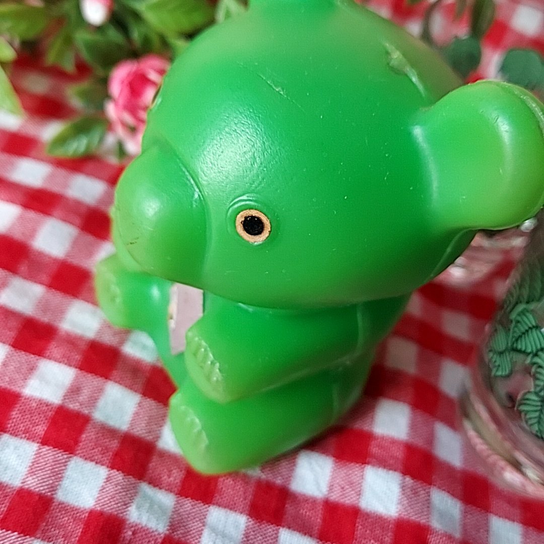 中国銀行🌿熊のハードソフビ貯金箱 | あんちーくKIDAN STORE