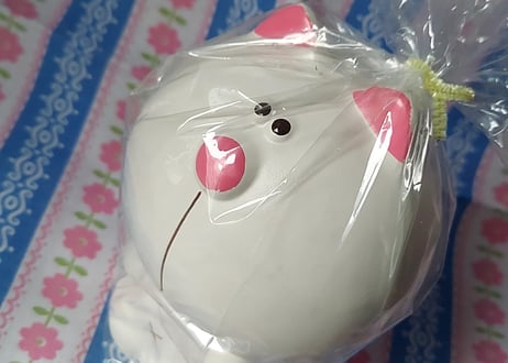 東海銀行・ノベルティ・猫の貯金箱
