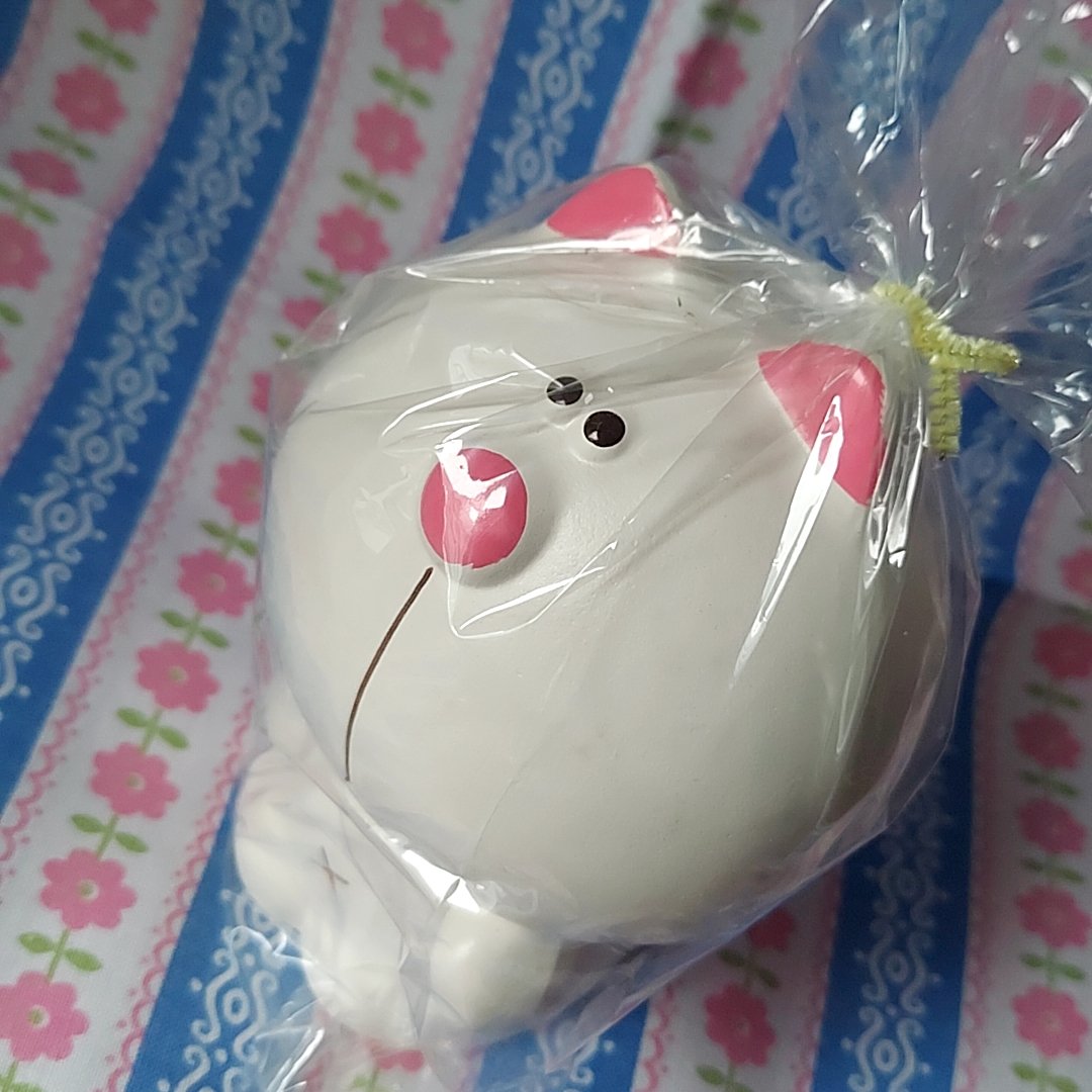 東海銀行・ノベルティ・猫の貯金箱 | あんちーくKIDAN STORE