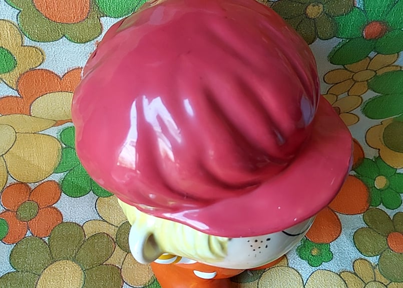 水森亜土ちゃん❤️陶器の貯金箱 | あんちーくKIDAN STORE