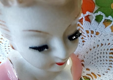 50年代★ヘッドベース ピンク大