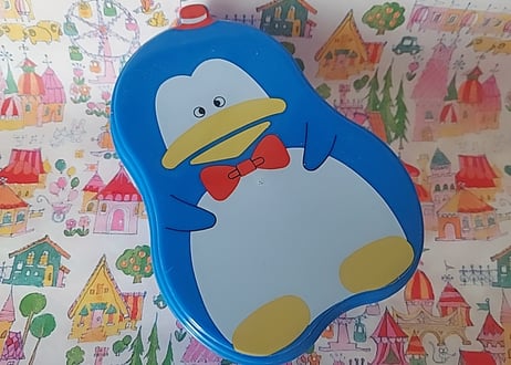 ワールド印🐧Fancyペンギンのプラタッパー