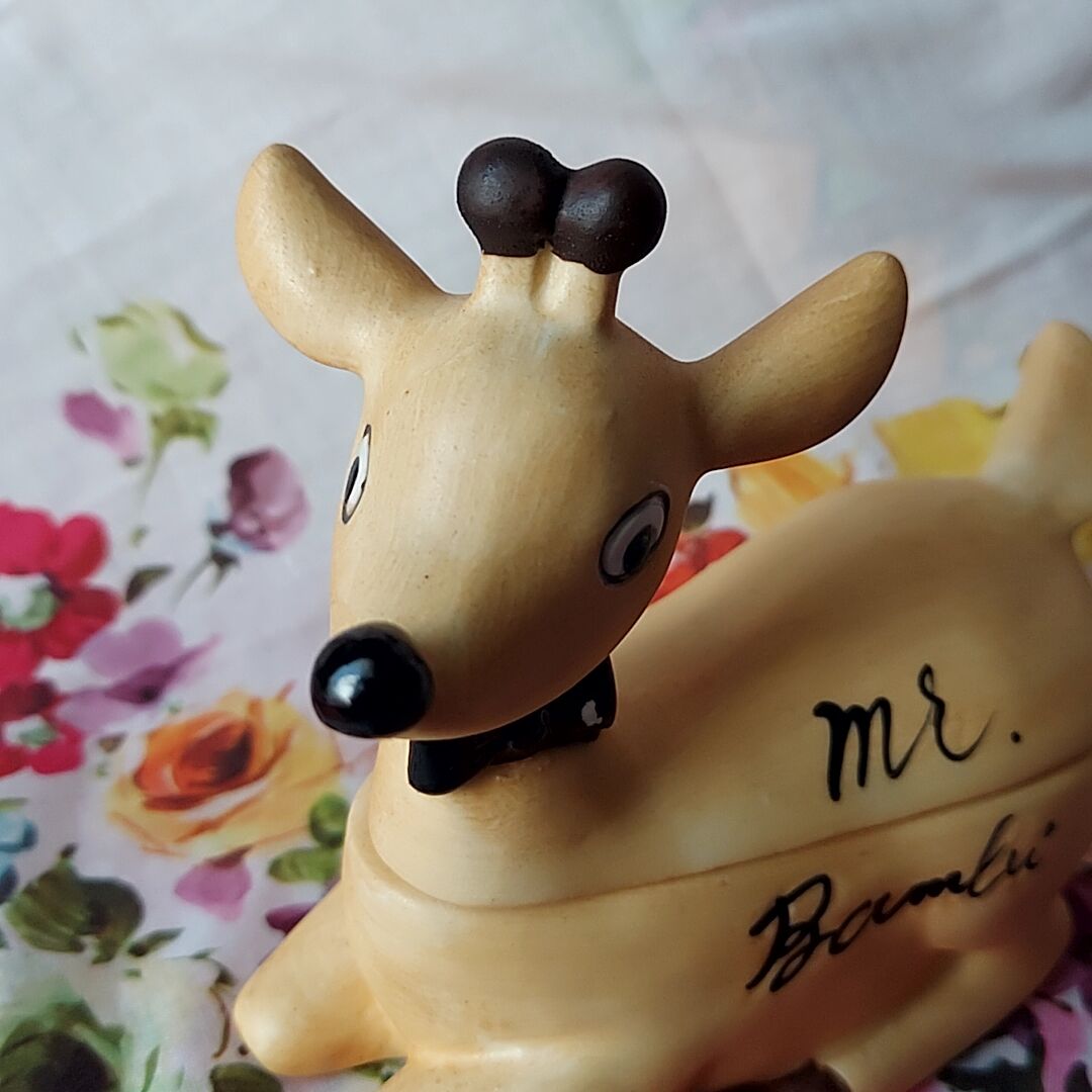 SWIMMER・瀬戸陶器、バンビの小物入れ | あんちーくKIDAN STORE