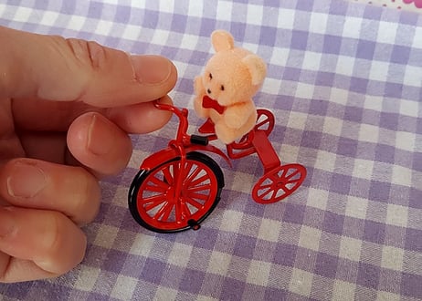 小さなくまのアイアン三輪車🧸