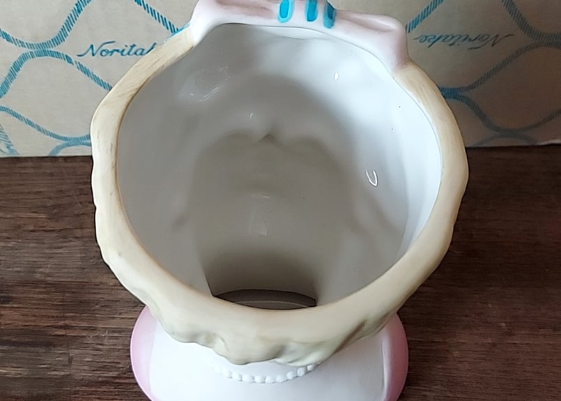 レア ラデュレ LADUREE ブラッシュホルダー コフレ 陶器 ラデュレ 新品未使用 ブラッシュホルダー ブラシホルダー LADUREE