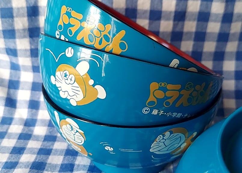 藤子・小学館・ドラえもん子供おわん | あんちーくKIDAN STORE
