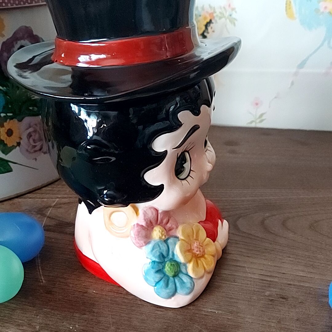 ベティーブープ💐陶器のポット | あんちーくKIDAN STORE ベティーブープ💐陶器のポット | あんちーくKIDAN STORE
