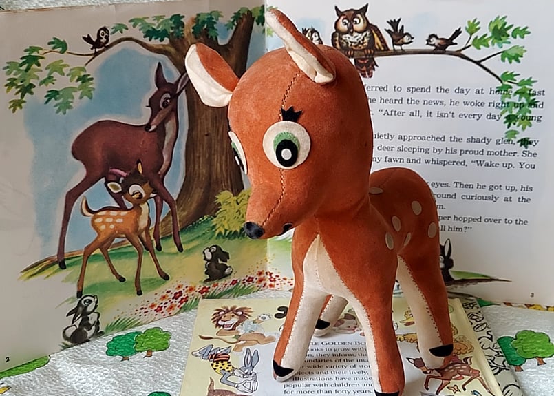 * vintage animal ❀ ふんわり キュートな バンビちゃん vintage animal ❀ ふんわり キュートな バンビちゃん