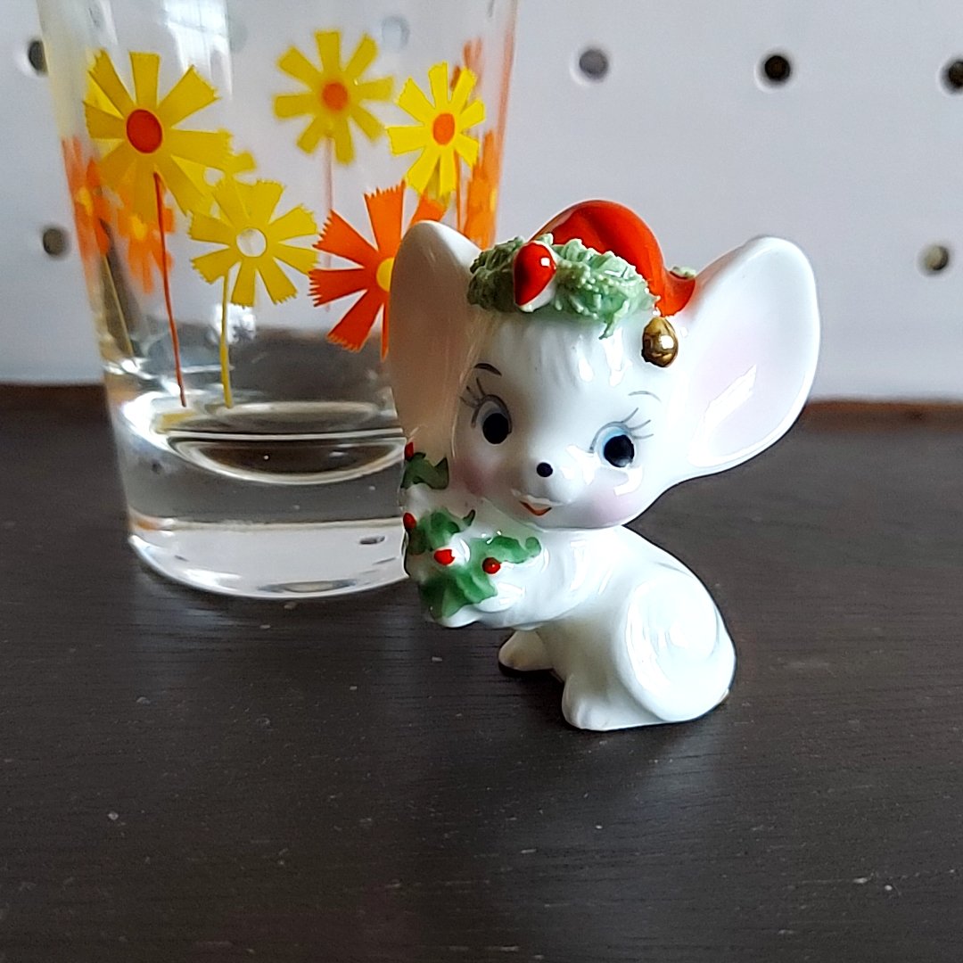 ネズミ　陶器　オブジェ　置物　インテリア　工芸品　美術品　A2713 ネズミ陶器オブジェ置物インテリア工芸品美術品A2713