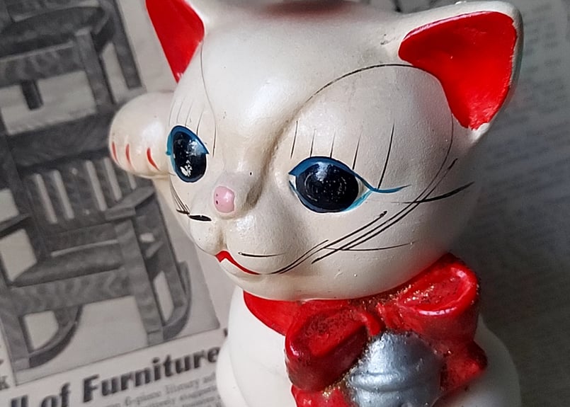 セール 貯金箱 東海銀行 ネコ Amazon.co.jp: 東海銀行 まねき猫 ネコ