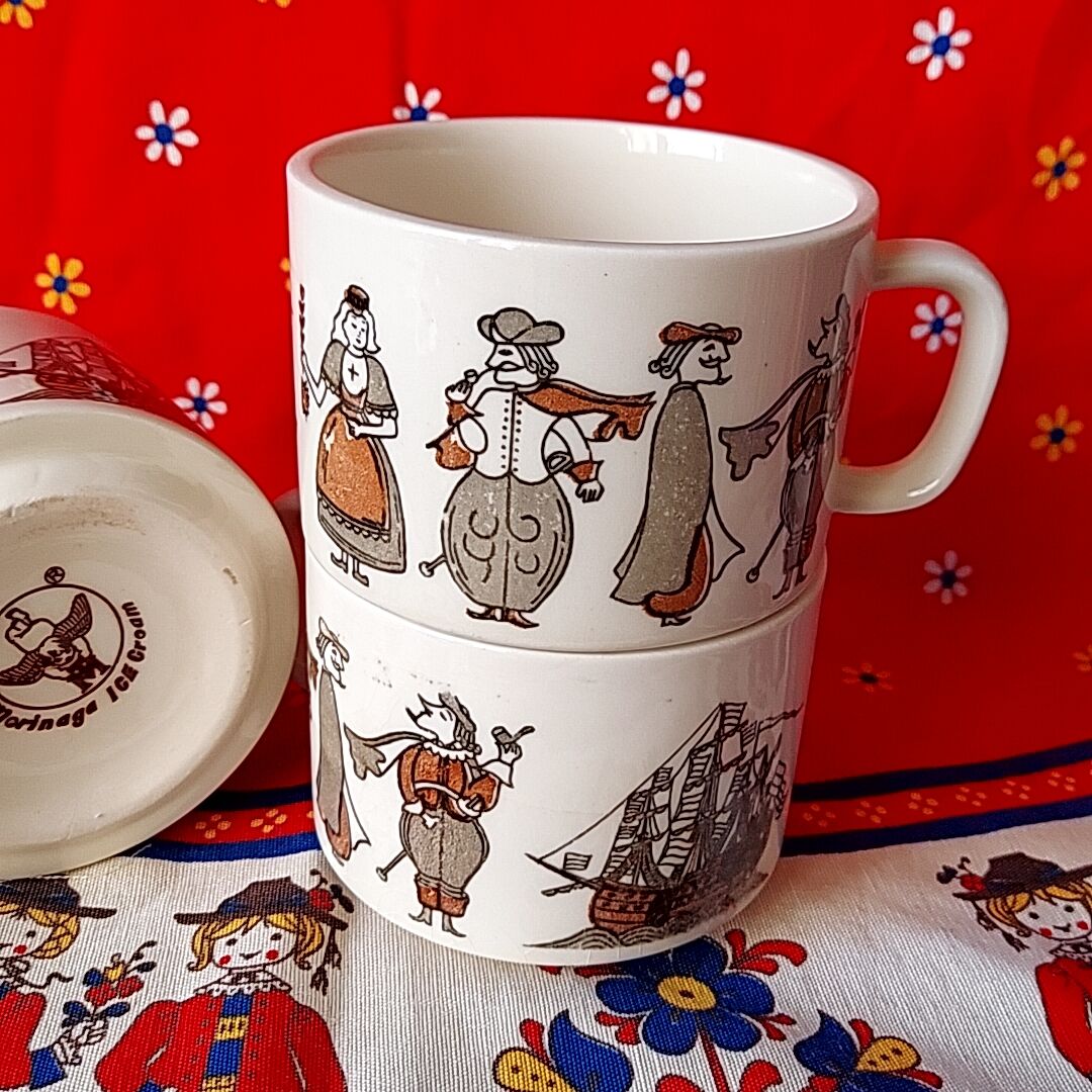 非売品／昭和レトロ／森永アイスクリーム／陶器プレート 非売品／昭和レトロ／森永アイスクリーム／陶器プレート