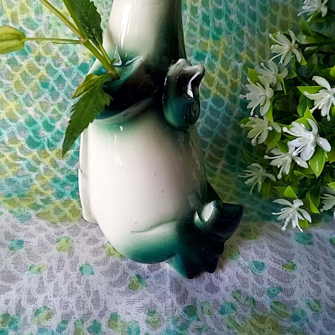 お花みたいなお沙羅の河童陶器 | あんちーくKIDAN STORE