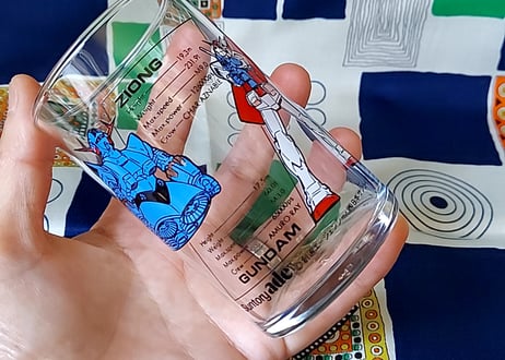 SUNTORY ade・ガンダムグラス