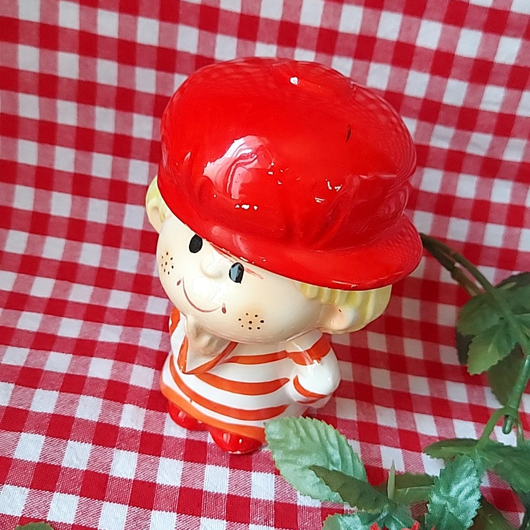 水森亜土🩷男の子の貯金箱 | あんちーくKIDAN STORE