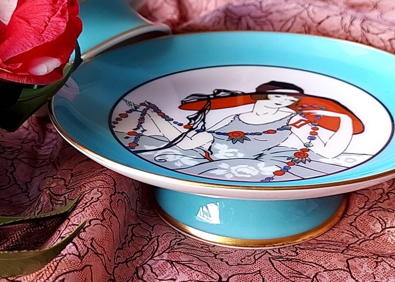 ノリタケ・ミュージアムコレクション🌸コンポート皿 | あんちーくKIDAN