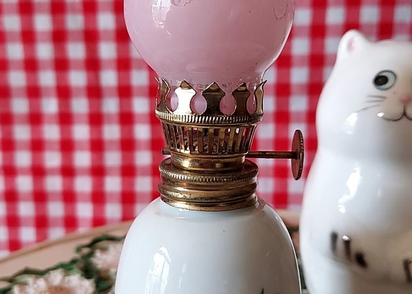 内藤ルネ・いちごのオイルランプ🍓✨ | あんちーくKIDAN STORE