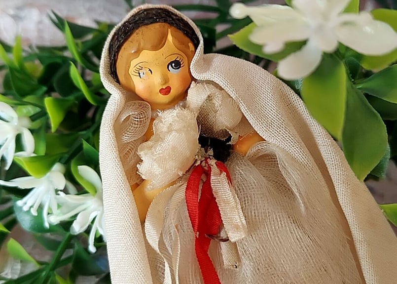 昭和初期？小さなフランス人形 | あんちーくKIDAN STORE