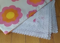 ピンクお花🌸ビニールテーブルクロス