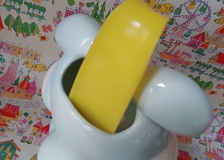 Fancy🩷ᩚうさぎの陶器、靴べら入れ ブルー