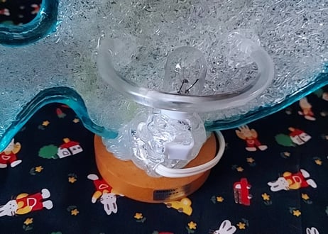 飴細工みたいなくねくね樹脂🐟魚のライト