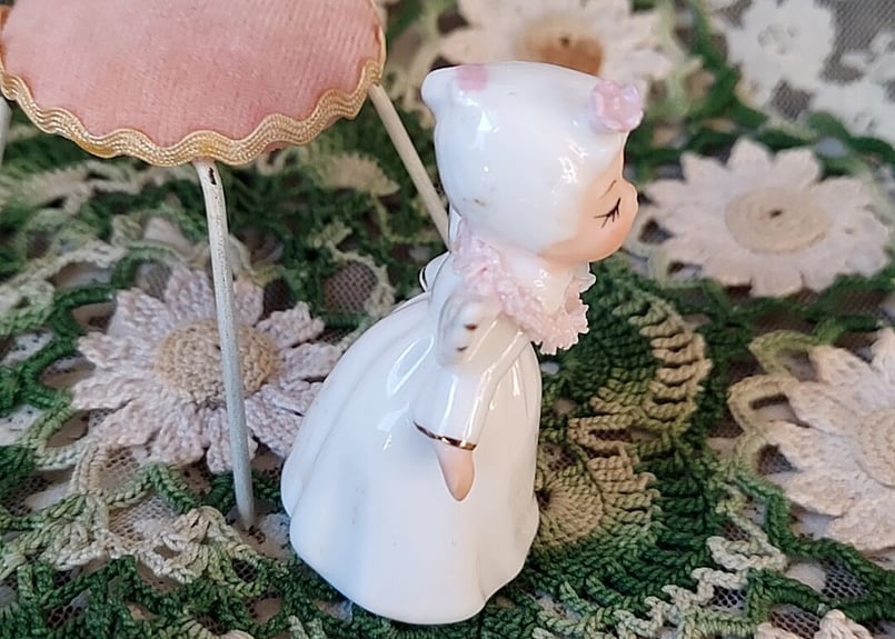 瀬戸ノベルティ・小さな天使 ピンク | あんちーくKIDAN STORE