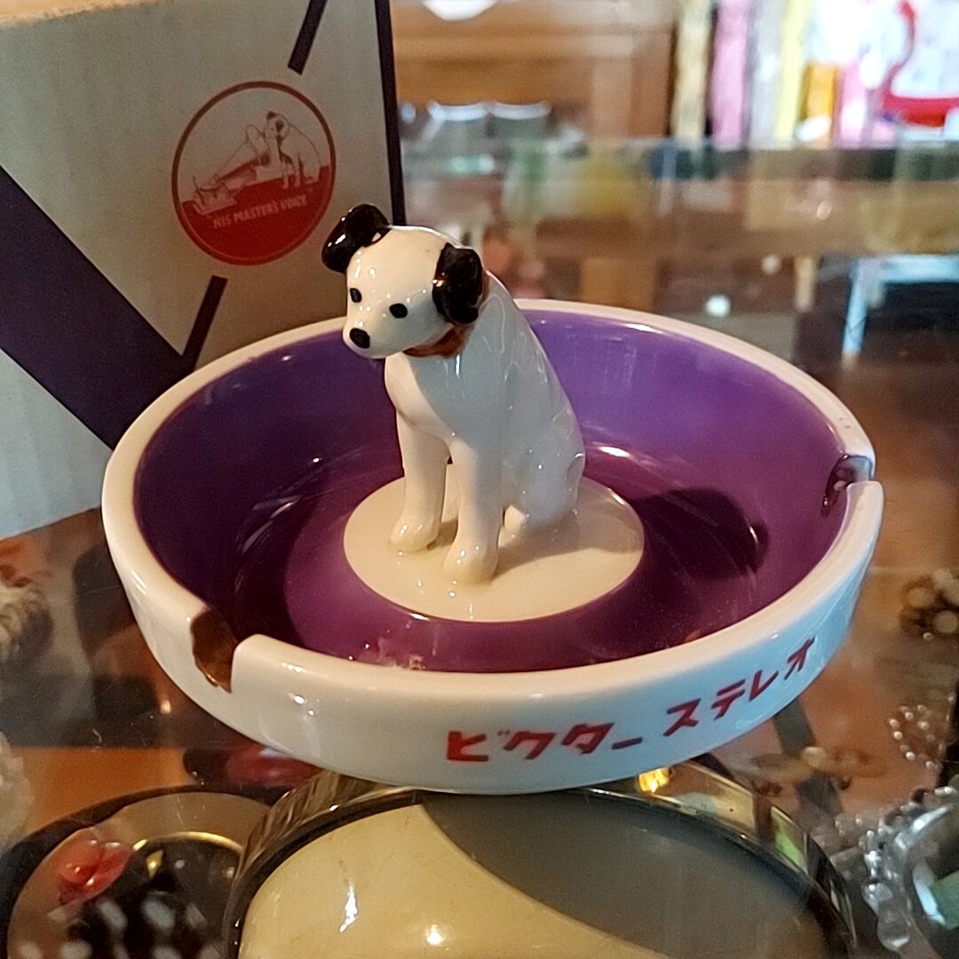 箱付き!!Victor犬。ニッパー灰皿 | あんちーくKIDAN STORE