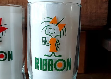 リボンシトロン✩.*˚リボンちゃんグラス  オレンジ