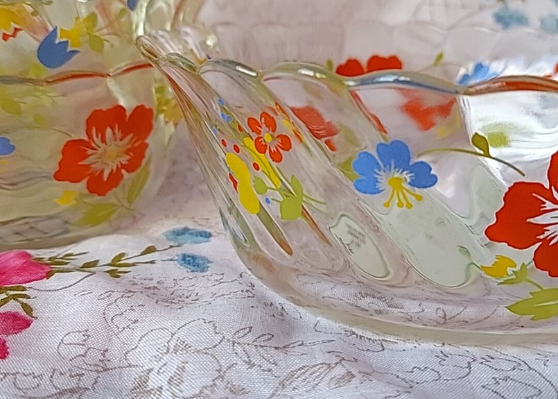 NARUMI・クックマミー 花柄深皿 | あんちーくKIDAN STORE