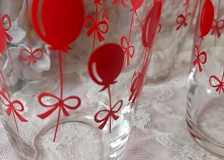 再入荷‼️アデリア・風船🎈グラス