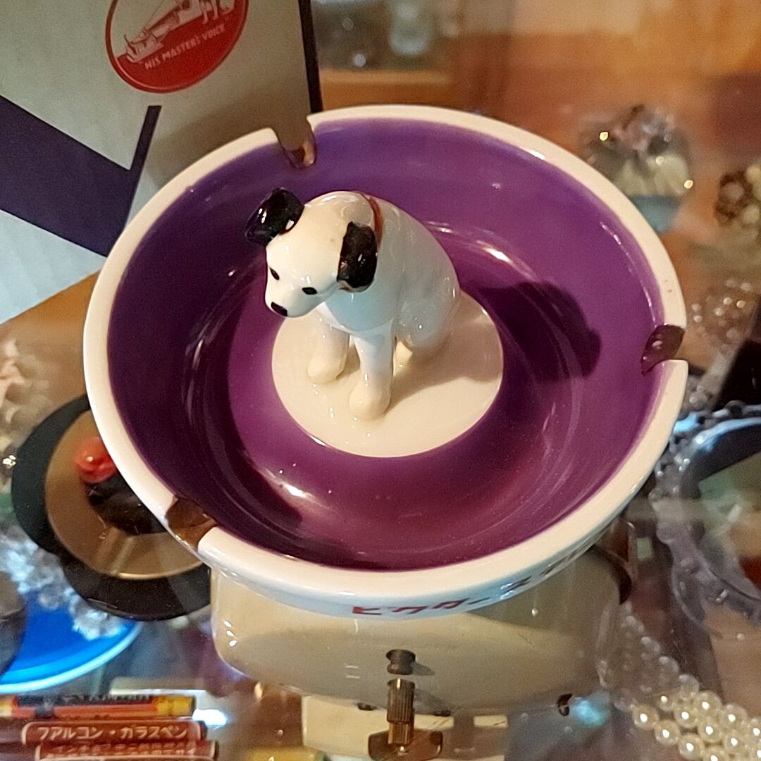 箱付き!!Victor犬。ニッパー灰皿 | あんちーくKIDAN STORE