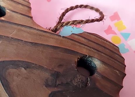 木製、くまの鍋敷き🧸