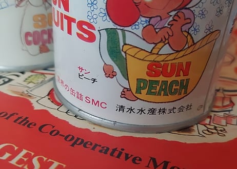 おいしい缶詰サン・フルーツ🍇🍈🍊缶貯金箱